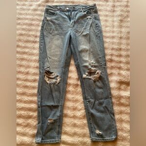 AE Distressed Blue Jeans